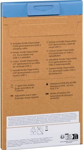 Image du produit Amazon Kindle Paperwhite (7", 16 Go, Jade)
