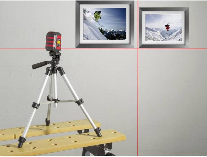 Image du produit Toolcraft Laser lignes croisées CL8 avec trépied