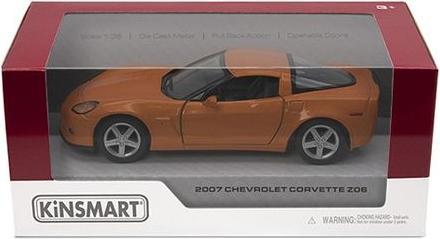Produktbild Kinsmart KINS Die-cast Modell 2007 Chevrolet Corvette Z06, 1:36, ast 4