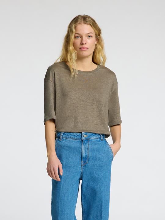 Image du produit Selected Femme T-shirt en lin (S)
