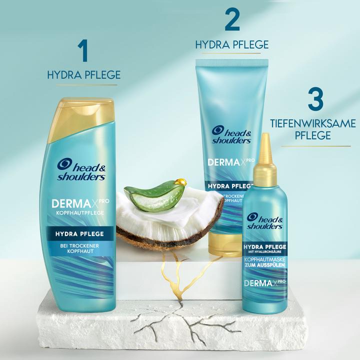 Produktbild Head & Shoulders DERMAXPRO Hydra Pflege (225 ml, Flüssiges Shampoo)