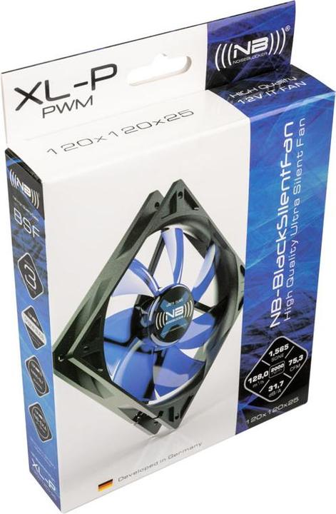Actual product image Noiseblocker NB-BlackSilentFan XL-P (120 mm, 1 x)