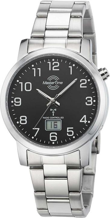 Produktbild Master Time MTGA-10694-21M Herrenuhr Funk Quarz Basic 42mm 3ATM