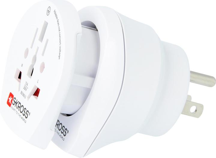 Actual product image Skross Travel adapter CA W to EU
