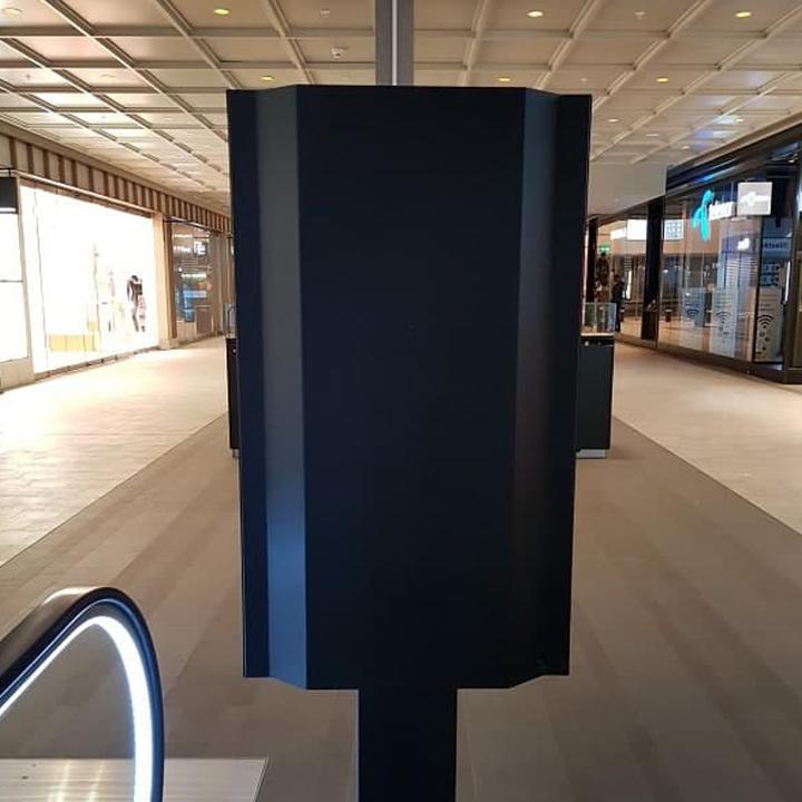 Actual product image HI-ND Floorstand portrait LG 55X2E White (55", 50 kg)