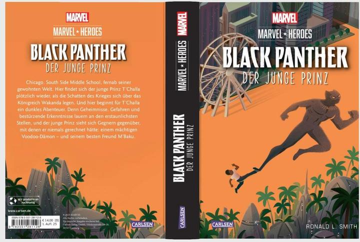 Image du produit Marvel Heroes 4 : Marvel Heroes : Black Panther 1 - Le jeune prince (Ronald L. Smith, Allemand)
