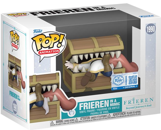Actual product image Funko POP! Frieren Beyond Journey's End Frieren in a Mimic Exclusive