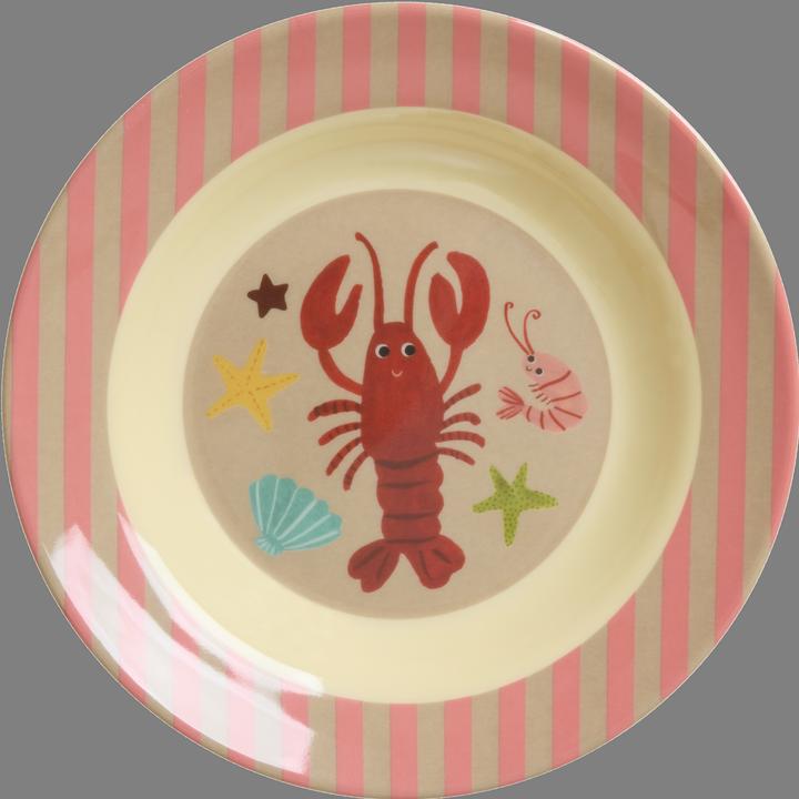 Productafbeelding Rice - Melamine Kids Bowl - Coral Ocean - 250 ml