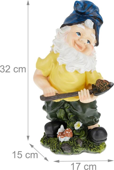 Image du produit Relaxdays Nain de jardin