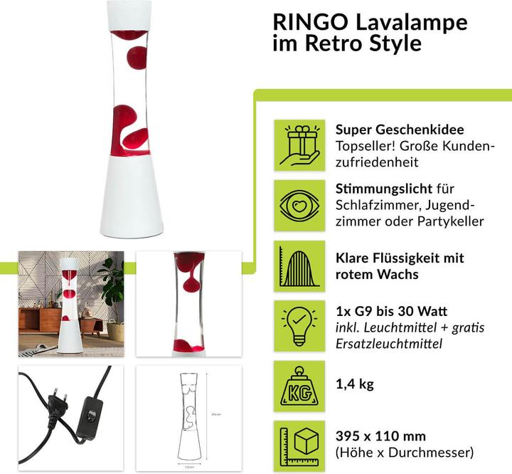 Immagine prodotto Licht-Erlebnisse Ringo (210 lm, G9)
