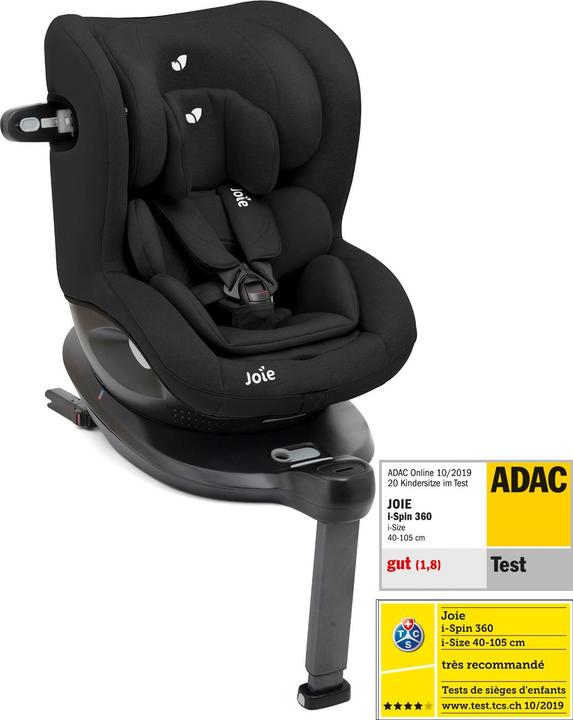 Productafbeelding Joie i-Spin 360 - i-Size  0-18 kg draaibaar autostoeltje | Nederlands (Reboarder, ECE R129/i-Size standaard)