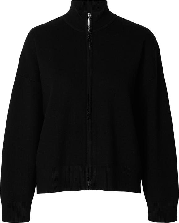 Selected Femme Viskosemix Strickjacke mit Reissverschluss (S)