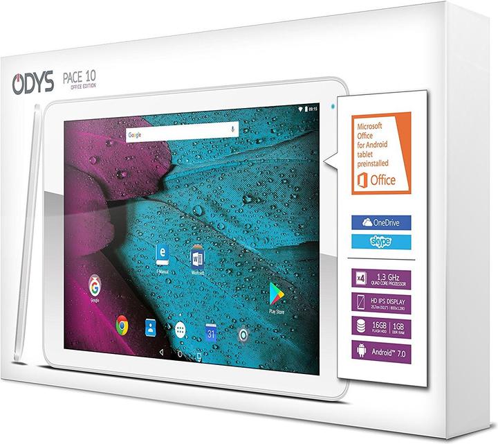 Actual product image Odys Pace 10 (10.10", 16 GB, White)