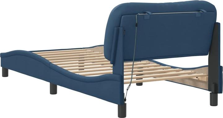 Actual product image VidaXL Bed frame with LED fabric (90 x 200 cm)