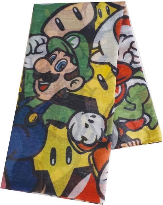 Actual product image Difuzed Nintendo Foulard Super Mario All Characters Fashion