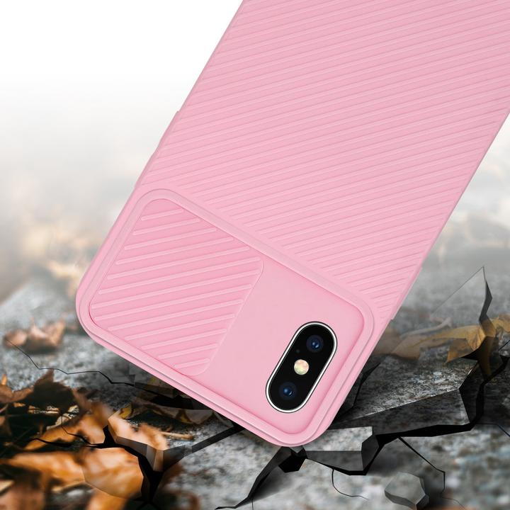 Produktbild Cadorabo Hülle für Apple iPhone XS MAX im TPU mit Kameraschutz LM009 Style (Apple iPhone XS Max)