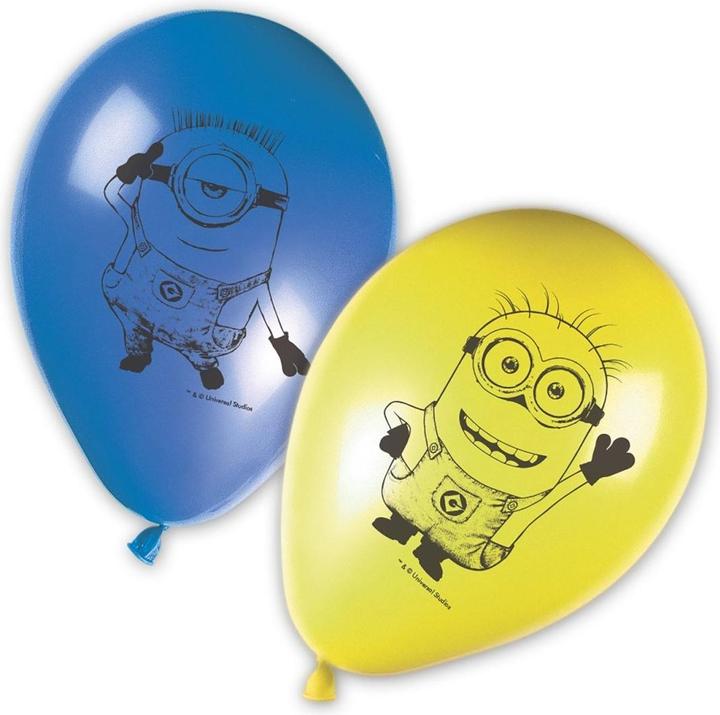 Produktbild Decorata Party Ballons Minions (8 x)
