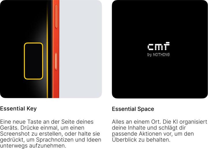 Produktbild CMF Phone 2 Pro (128 GB, White, 6.77", Dual SIM, 50 Mpx, 5G)
