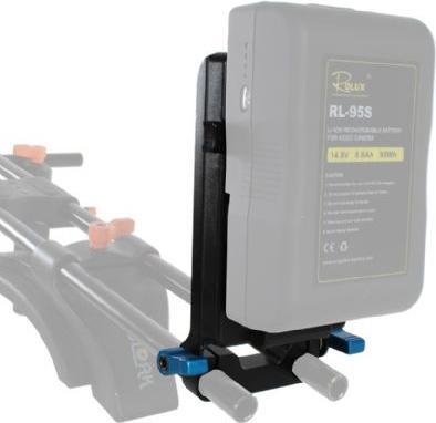 Actual product image Rolux V-Mount Battery Holder RL-VFU1 (6 pcs., Rechargeable battery)