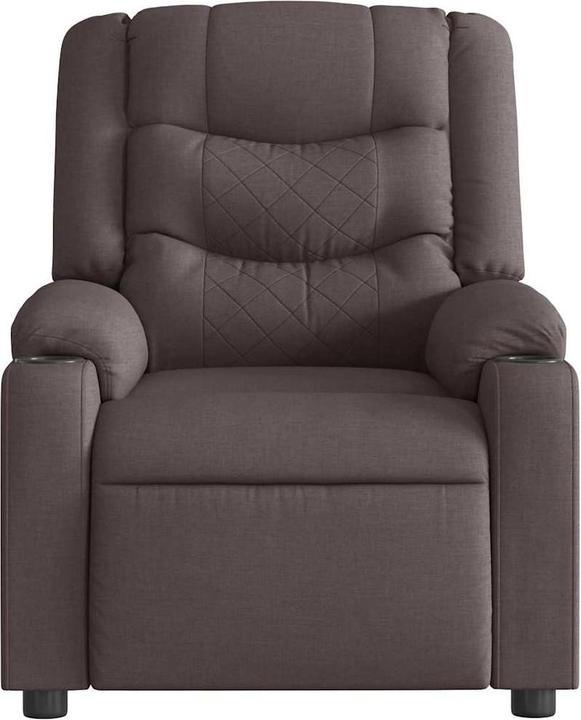 Produktbild VidaXL Massagesessel Dunkelbraun Stoff
