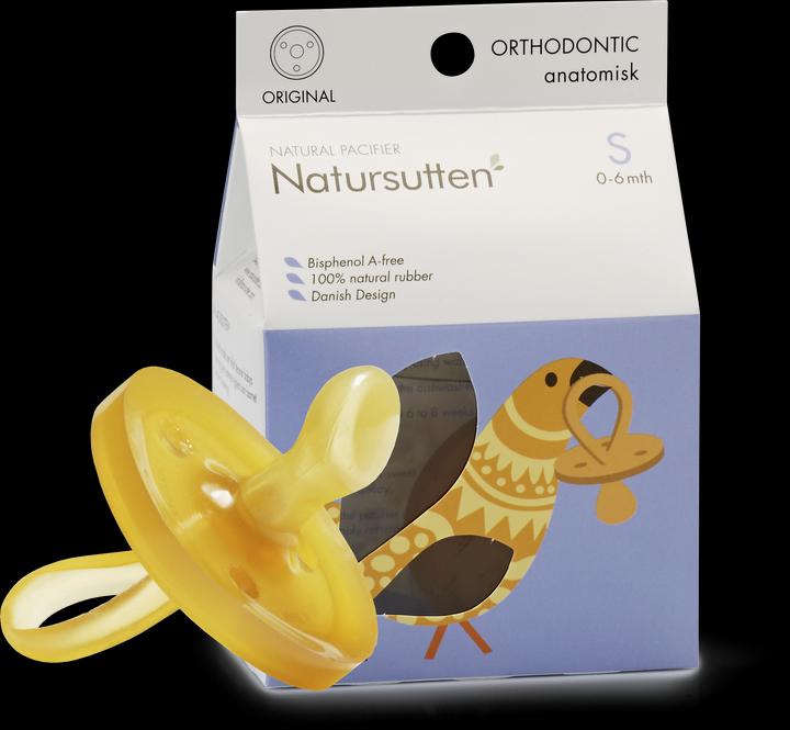 Produktbild Natursutten Bio Schnuller Rundschild Kiefergerecht S 0-6 Monate (1 x, bis 6 Monate)