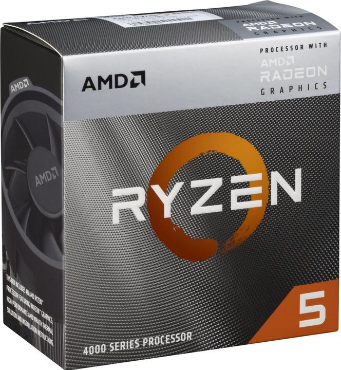 Actual product image AMD Ryzen 5 AM4 Cache Wraith Spire (AM4, 3.70 GHz, 6 -Core)