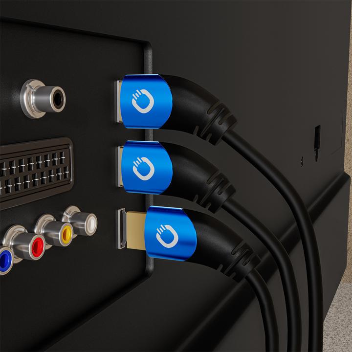 Produktbild Oehlbach HDMI AV Anschlusskabel (1x HDMI-Stecker - 1x HDMI-Stecker) 1 m Schwarz (1 m, HDMI)