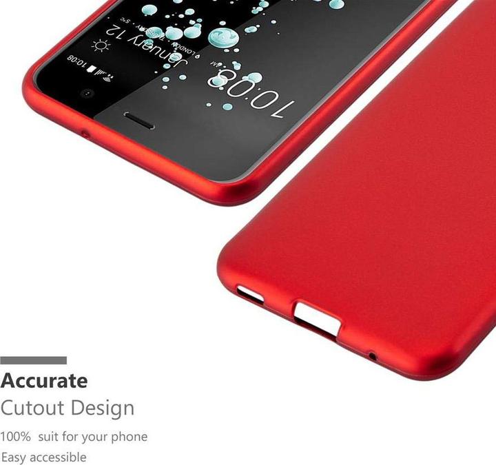 Image du produit Cadorabo Couverture métallique mate TPU (HTC U Play)