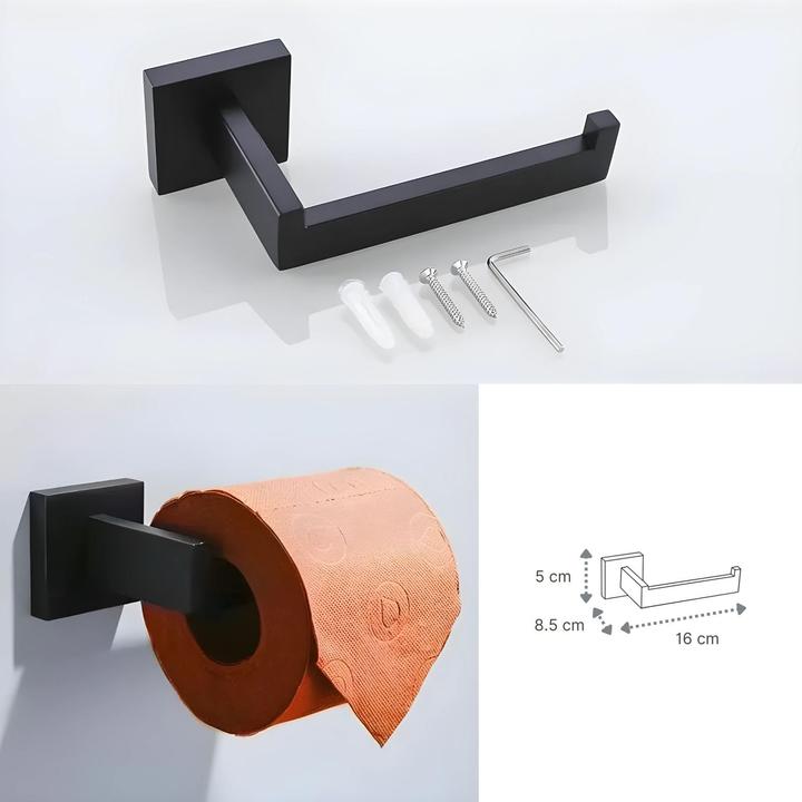Image du produit Hermex Porte-serviettes Set 5-pièces salle de bains Hardware papier toilette titulaire