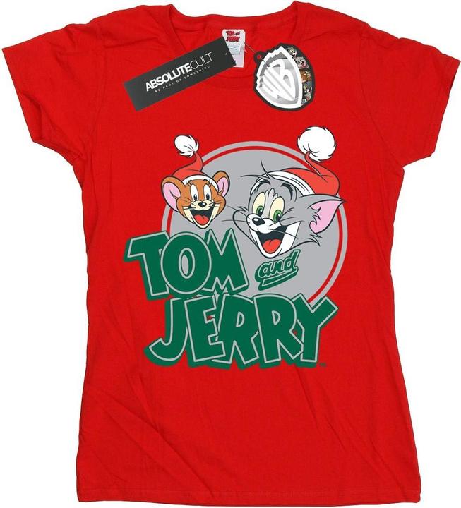 Tom & Jerry Christmas Greetings TShirt (M)