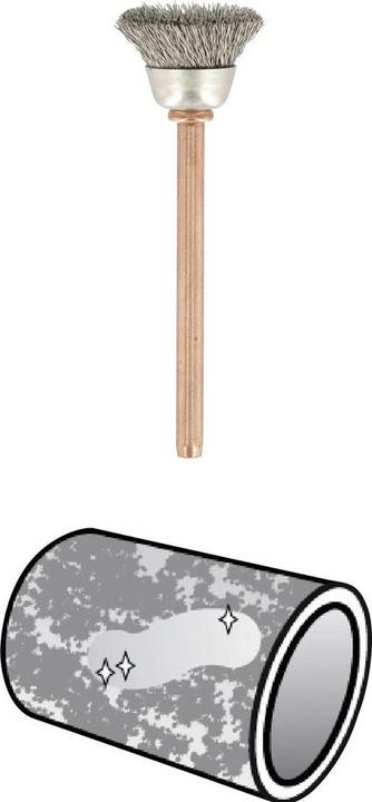 Produktbild Dremel Edelstahlbürste Ø 13,0 mm (2 Stück)