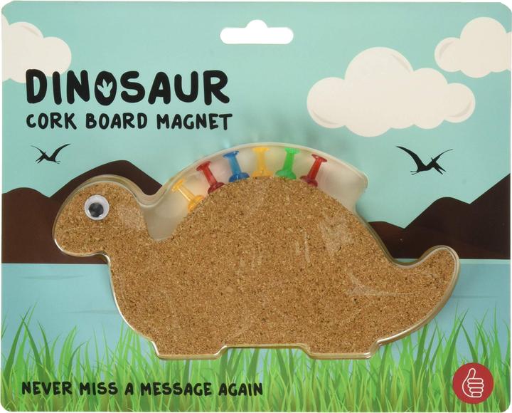 Actual product image Novelty Magnetic cork pinboard dinosaur (Bulletin board, 10 x 10 x 10 cm)