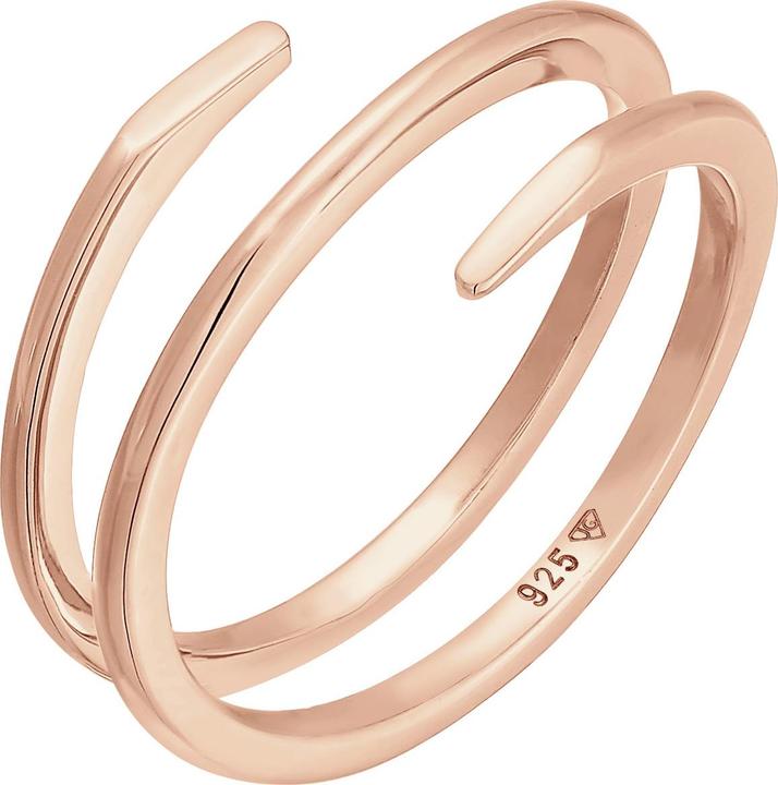 Image du produit Elli Geo, Twisted, anneau d'enroulement (58, Argent 925)