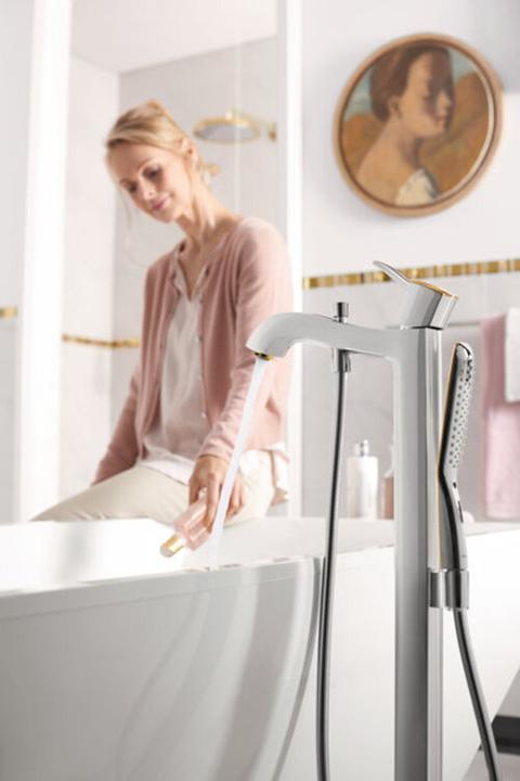 Produktbild hansgrohe Raindance Classic 240 Air 1jet Kopfbrause mit Brausearm : Farbe - Chrom (1 Strahlarten, 19 l/min)