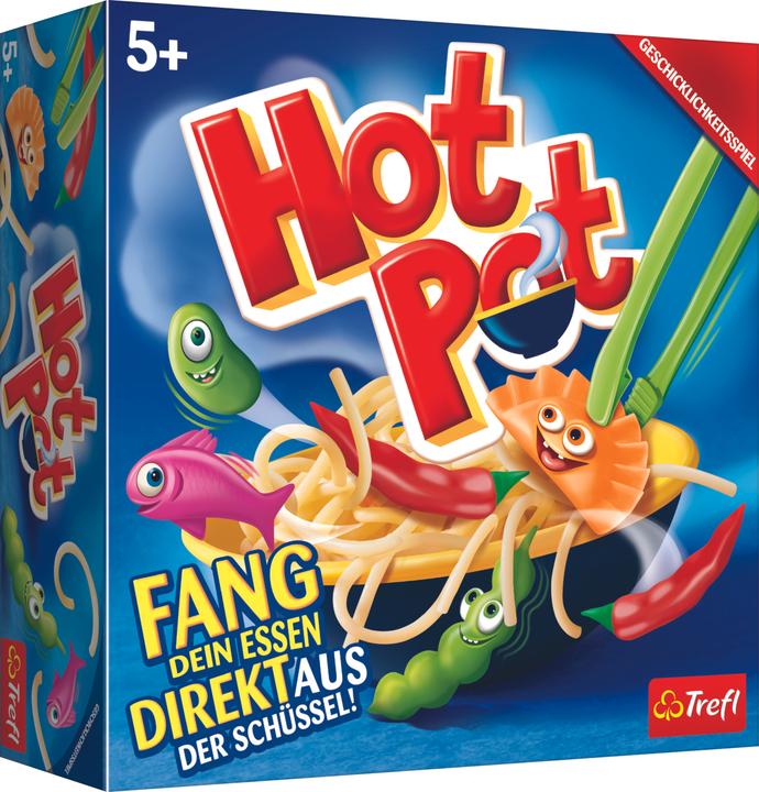 Image du produit Trefl Montrez ce que vous pouvez tirer du Hot Pot! Dans ce jeu imprévisible, ça va chauffer : placez des (Allemand)