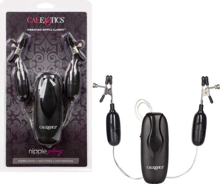 Image du produit CalExotics Nipple Play Pinces à mamelons vibrantes