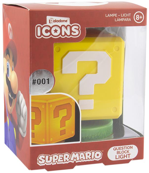 Image du produit Paladone Products Super Mario lamp question mark block