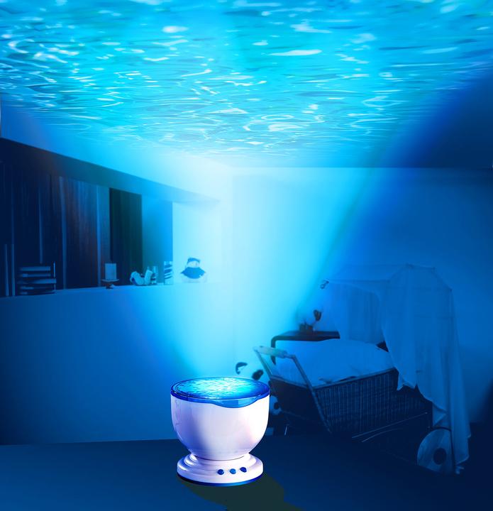 Produktbild Lunartec Wasserprojektor mit eingebautem Lautsprecher