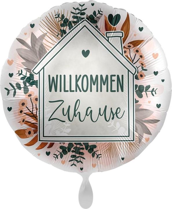 Image du produit Premioloon Ballon Bienvenue à la maison Cuivre - vide (1 x)