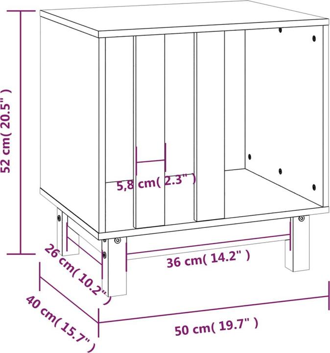 Actual product image VidaXL Herkko (Dog kennel)