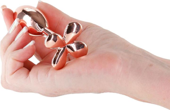 Image du produit NS Novelties Rear Assets Clover Rose Gold Plug anal 9,2 cm