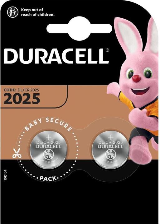 Actual product image Duracell -battery (Li, x 2) (2 pcs., CR2025)