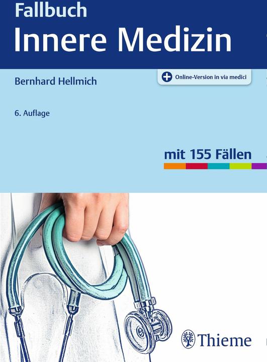 Actual product image Fallbuch Innere Medizin (German, Bernhard Hellmich, 2020)