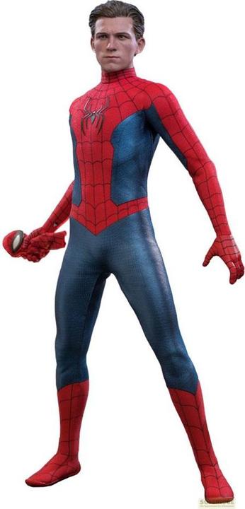 Hot Toys Spider-Man: No Way Home beeldje Movie Masterpiece 1/6 Spider-Man (nieuw rood en blauw pak) 28 cm