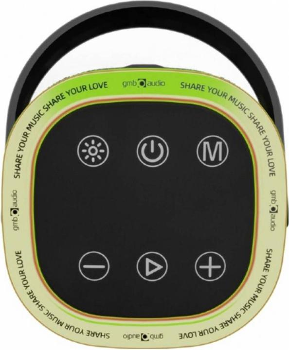 Produktbild Gembird Wired speakers Portable Speaker||Portable/Wireless|Bluetooth|SPK-BT-LED-06 (4 h, Akkubetrieb)