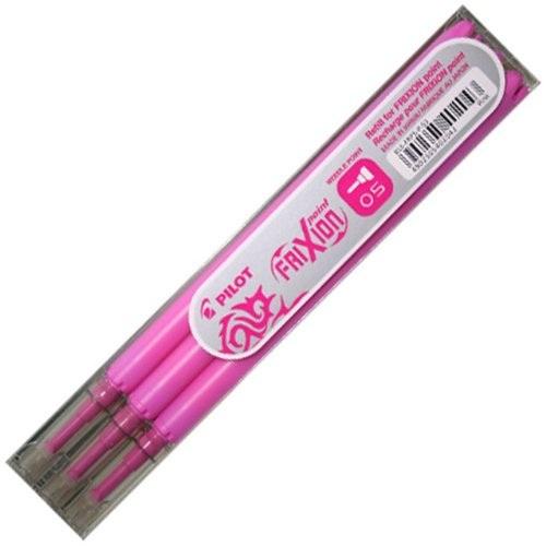 Actual product image Pilot FriXion Refill Point Set Set of 3 (Refill, Pink, 0.25 mm)