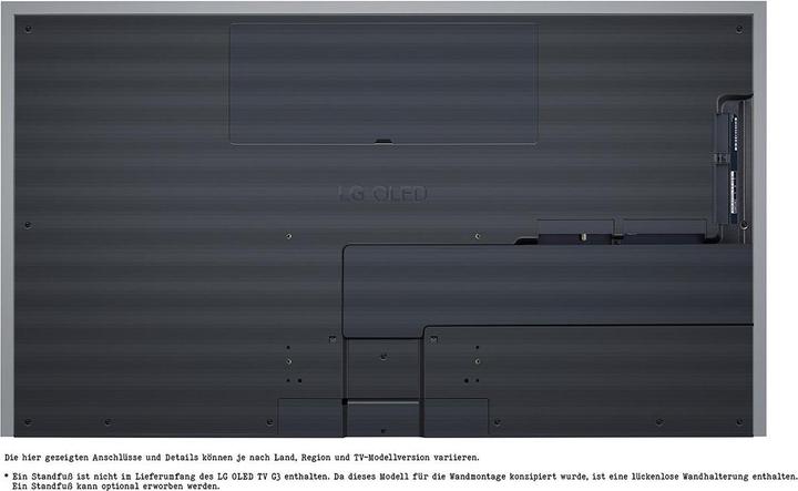 Actual product image LG OLED55G39LA (55", G3, OLED, 4K, 2023)