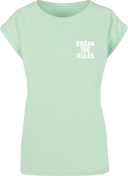 Actual product image Merchcode Ladies Break The Rules 2 T-Shirt - 118125 (4XL)