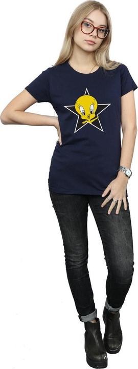 Immagine prodotto Looney Tunes Tweety Pie Star Maglietta Donna (L)