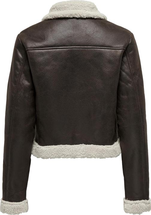 Immagine prodotto Only Giacca con collo Fly-Away Giacca in ecopelle (XS)
